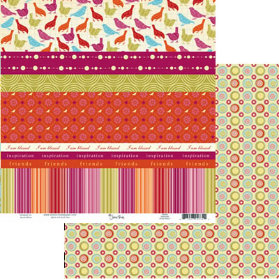Scenic Route - Laurel Scrap Strips 2  (pack of 5)